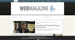 Desktop Screenshot of magazine.festivaldelgiornalismo.com